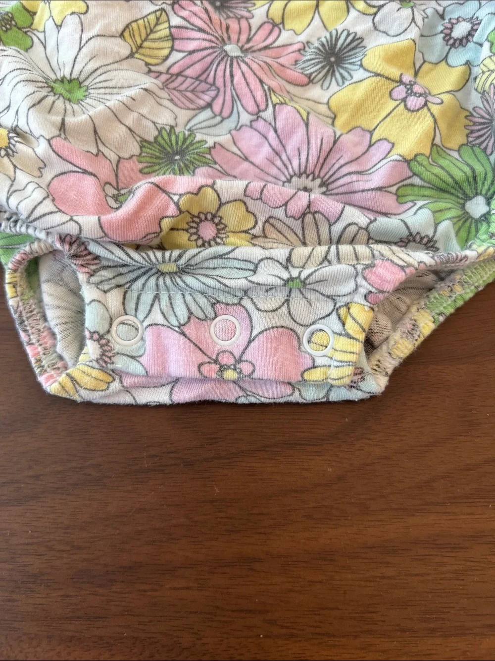 Angel Dear Smocked Floral Baby Bubble Romper, 18-24 months